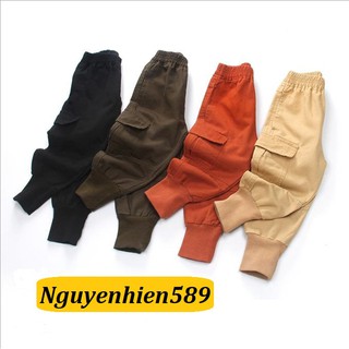 Quần jogger chất kaki cá tính hàng quảng châu cho bé