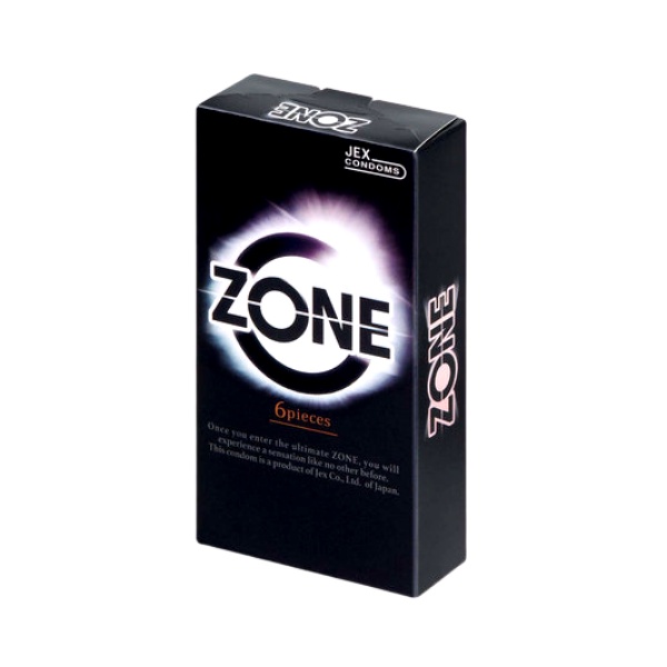 Bao cao su 0.01 Jex Zone Condom Nhật Bản, bao cao su siêu mỏng, trơn, kéo dài thời gian