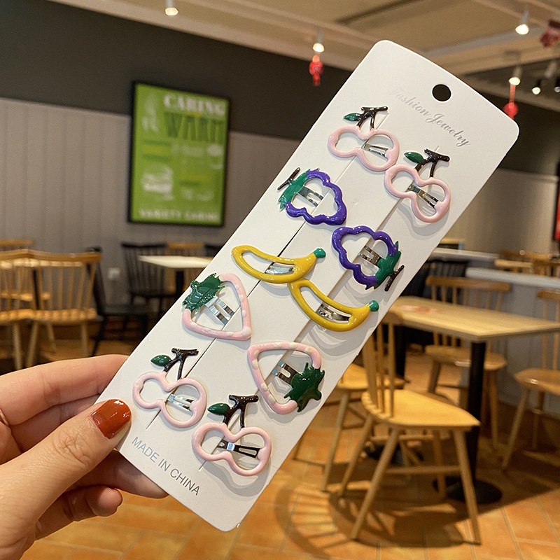 Kẹp Tóc Trang Trí Hình Bướm / Ngôi Sao Màu Sắc Kẹo Ngọt 2022