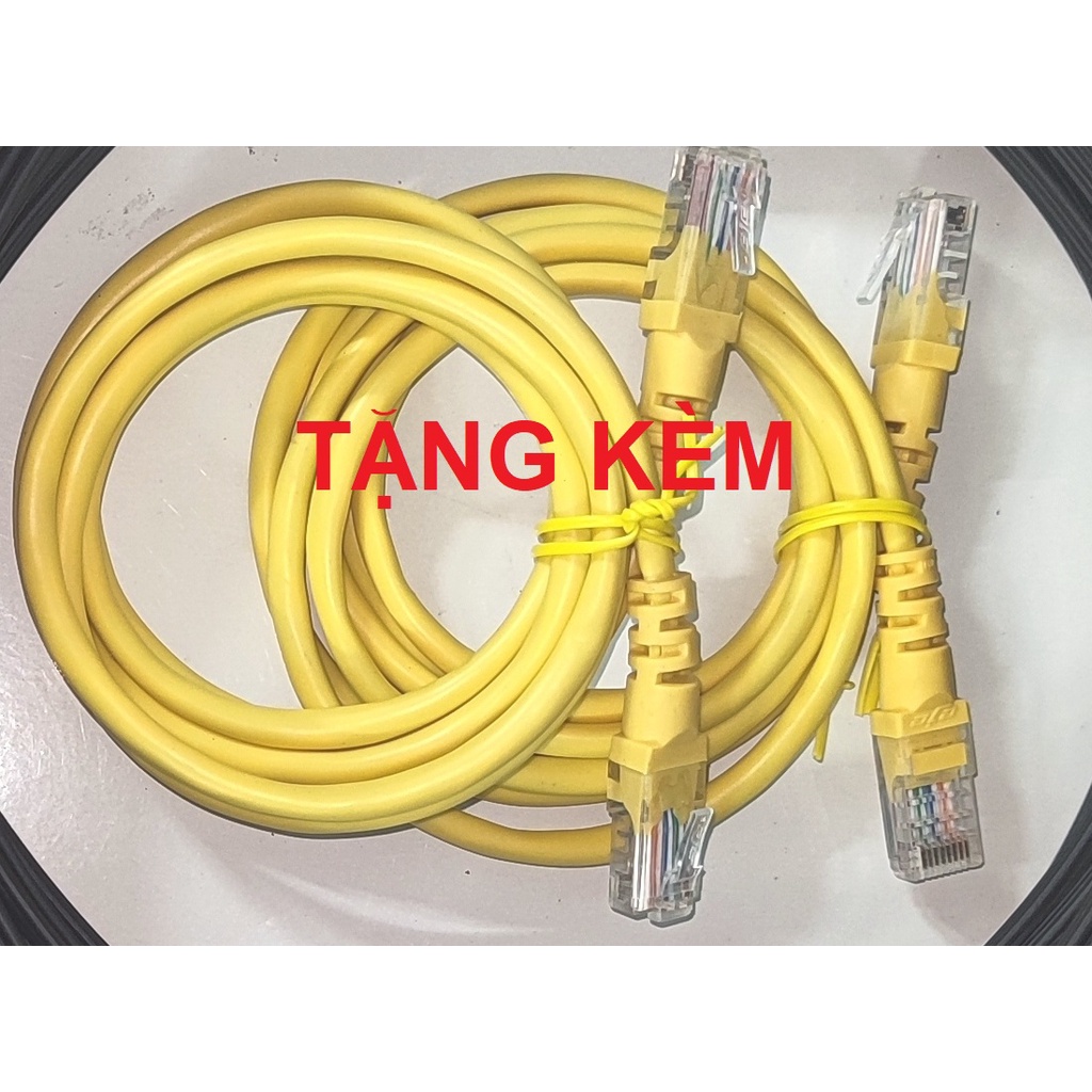 GIẢM SÂU - 50m đến 90m cáp quang 1fo  bấm sẵn 2 đầu fast connector SC/UPC- TẶNG 2 DÂY LAN