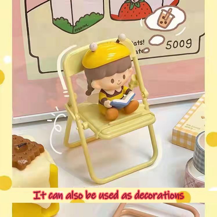 Giá Đỡ Điện Thoại/Máy Tính Bảng Mini Màu Macaron Dễ Thương Tiết Kiệm Không Gian