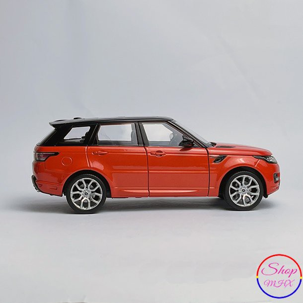 Xe mô hình sắt Range Rover Sport TẶNG KÈM BIỂN SỐ tỉ lệ 1:24 hãng Welly