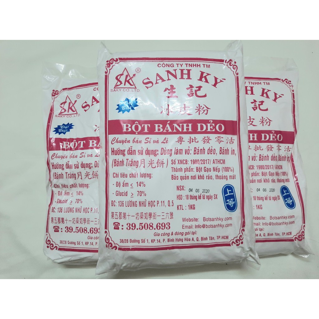 BỘT DẺO ĐỎ SANH KÝ