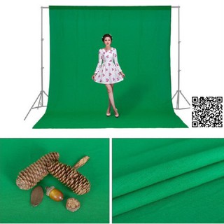Phông nền chụp ảnh vải chuyên dụng 834 Màu xanh lá