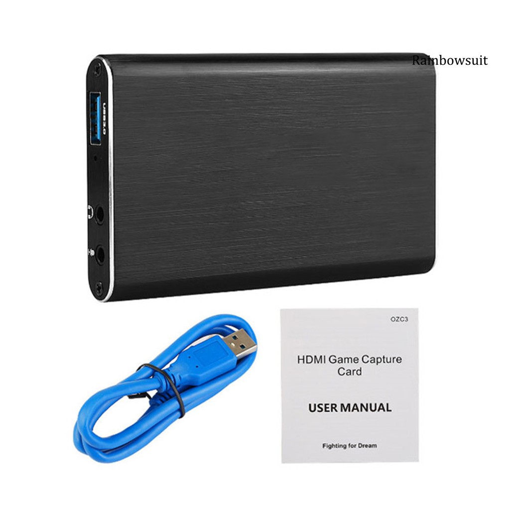 Card Thu Tín Hiệu Âm Thanh Rb-4K Usb3.0