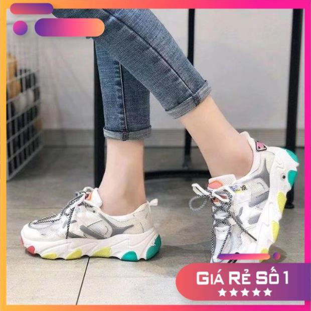 Giày Nữ🍒 Giày thể thao Ulzzang tag Cam 2 dây + ẢNH THẬT | BigBuy360 - bigbuy360.vn