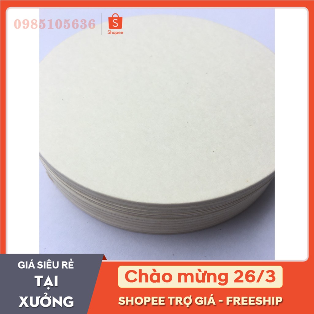 Cơ sở số 1 chuyên sản xuất in ấn lót ly giấy với mọi số lượng ở tp HCM, công ty chuyên sản xuất đế lót ly giấy đẹp số 1