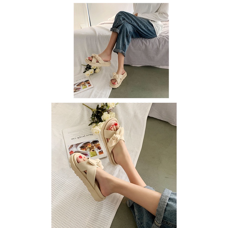 Dép Sandal Đế Dày Mềm Mại Thời Trang Mùa Hè Cho Nữ
