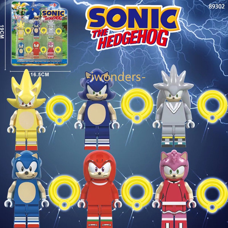 Sonic The Hedgehog - Great Adventure  Building Blocks Trò chơi Moto Bug Crabmeat 8 / minifigures MOC Ideas Đồ chơi Quà tặng Kids education toys