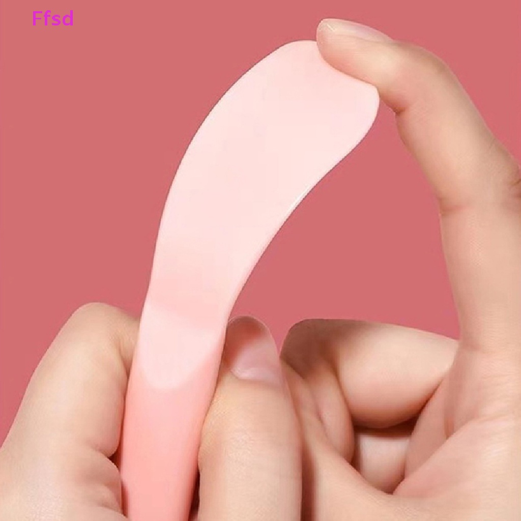 {Ffsd} 1/5Pcs Silicone Double-Headed Facial Mask Brush For Face Smeared Mud Clay *Hot Sale