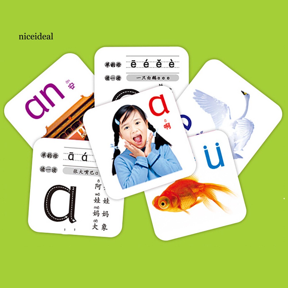 Set 45 Thẻ Flash Card 10cm Hình Động Vật Cho Bé Học Tập