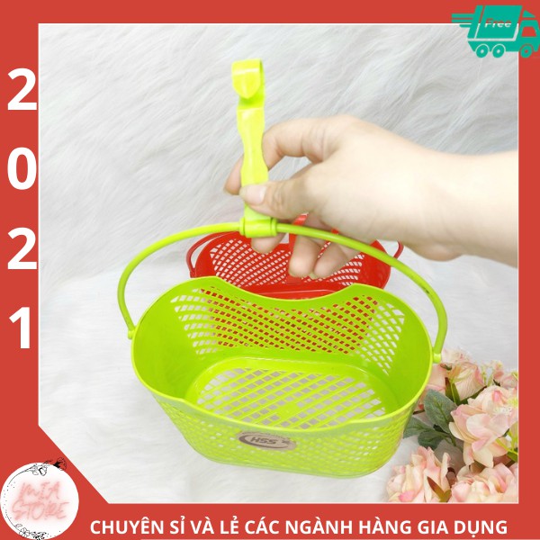 {Chính hãng Giá Rẻ} Giỏ nhựa treo đa năng đựng đồ phòng tắm/ nhà bếp/ văn phòng phẩm Hàng Sao Sáng