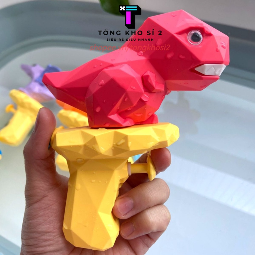 PVN41038 Súng phun nước đồ chơi hình khủng long cho bé