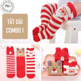 Tất Trẻ Em Mầm Shop Vớ Cho Bé Trai Bé Gái Loại Combo 3 Tất Dài