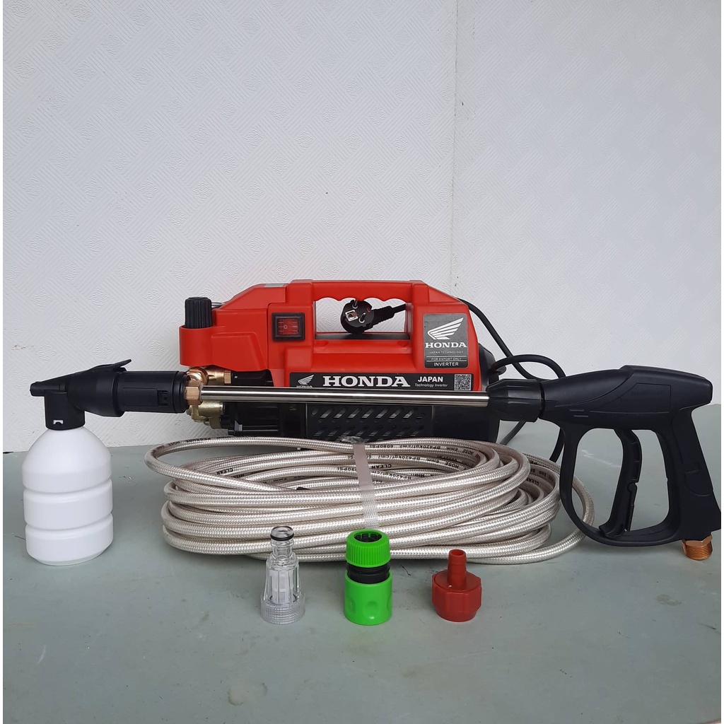 Máy rửa xe Honda 3500w có chỉnh áp bảo hành 12 tháng