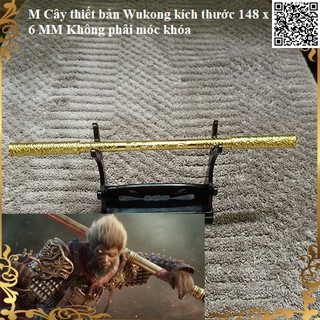 1427 Mô hình M Cây thiết bản Wukong kích thước 148 x 6 MM Liên mình huyền thoại League Legends LMHT