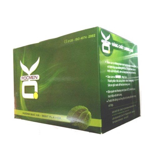 MS10-Bao cao su 144c siêu rẻ - BCS OK ROCMEN hương bạc hà