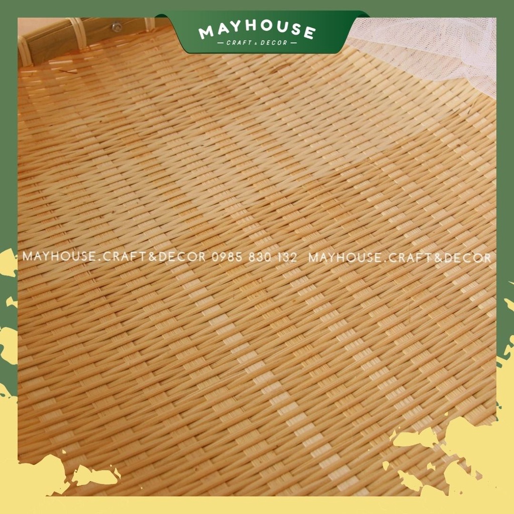 Lồng bàn mây tre decor trang trí bàn ăn xưởng MAYHOUSE