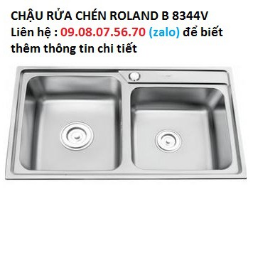 Chậu rửa chén inox Roland B8344V
