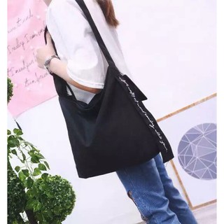 Túi tote đeo chéo trơn size A4