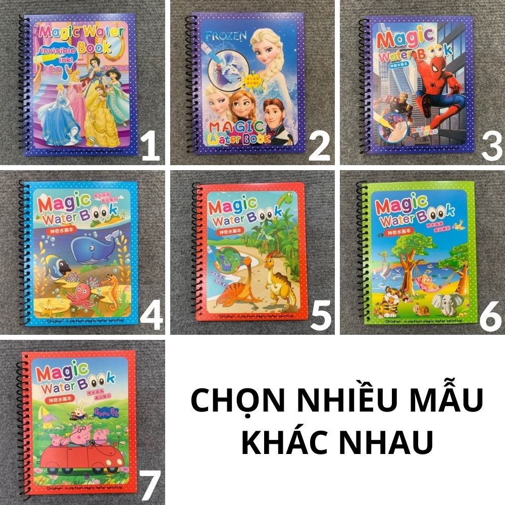 Đồ chơi Tô màu tự xóa dùng nhiều lần Chủ đề bé Trai-bé Gái và học song ngữ Anh-Trung