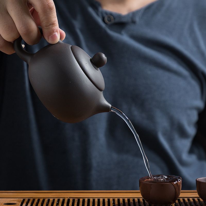 Bộ Ấm Trà Bằng Gốm Sứ Handmade Xishi XH4O