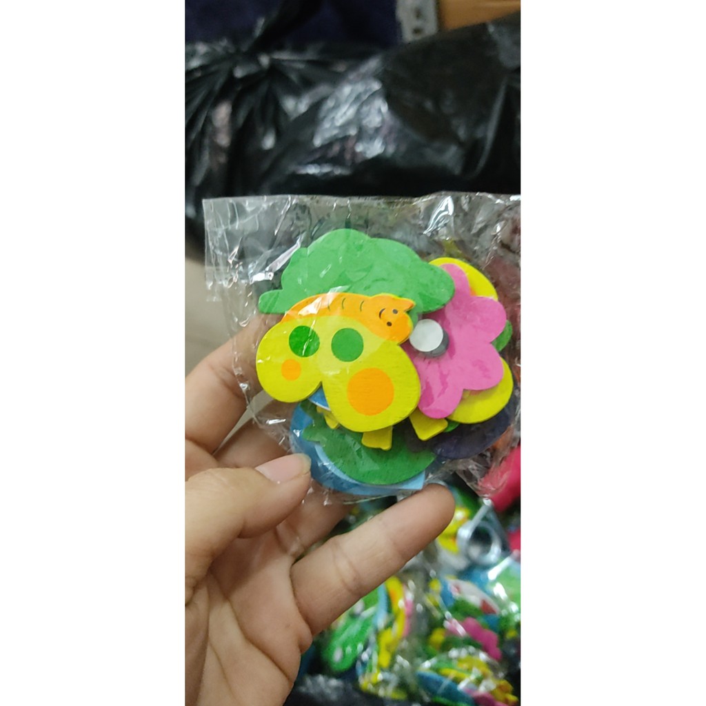 Combo 12 Miếng Dán Tủ Lạnh Hình Thú Ngộ Nghĩnh, miếng dán trang trí giúp không gian bếp của bạn trở nên sinh động hơn