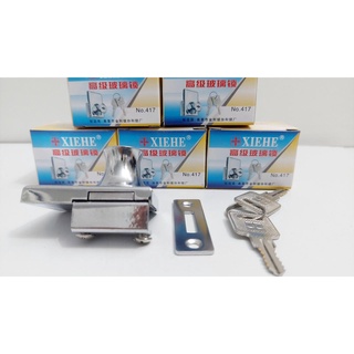 [Giá hủy diệt] [Ảnh thật] Khóa tủ kính 2 cánh XIEHE