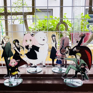 Standee - tượng mica mô hình Anime Spy X Family - Gia Đình Điệp Viên