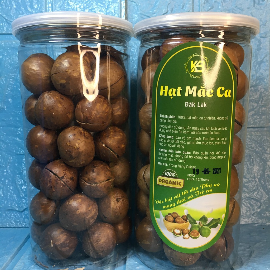 Hạt Macca ĐăkLăk [size đại loại 1] Sạch, Chất Lượng [1/2kg] tặng kèm dụng cụ tách hạt | BigBuy360 - bigbuy360.vn