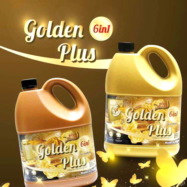 Nước giặt Golden Plus 6 in 1- 3500ml hàng Thái Lan.