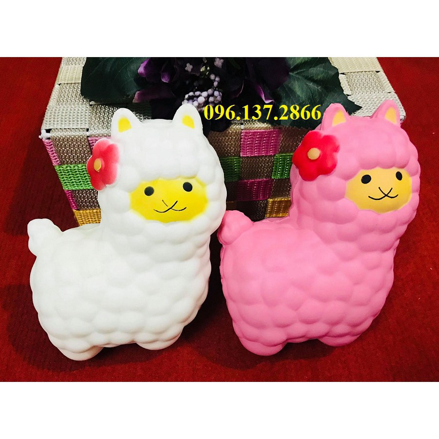 (hana) SQUISHY CỪU BỐ MẸ ĐẠI BỰ - MÀU TRẮNG BẠCH |shopee. Vn\Shopgiayred