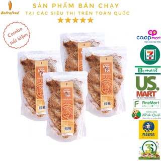 Bánh Tráng Nướng Mắm Tỏi [Combo4] BATRAFOOD 120G đồ ăn vặt, mồi nhắm, mồi nhậu ngon, giá rẻ cho dân văn phòng, học sinh