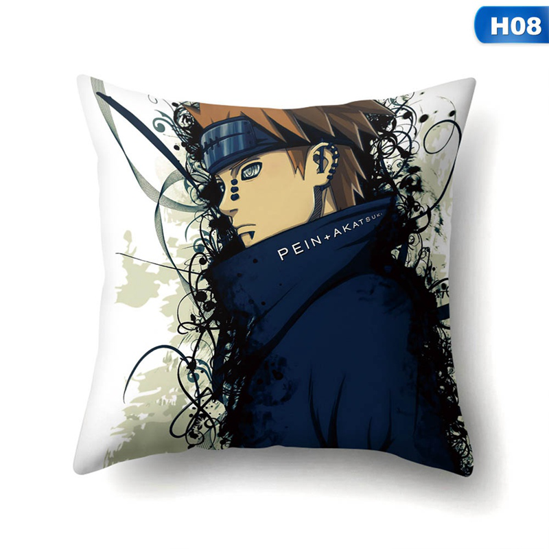 Vỏ gối sofa in hình anime Naruto độc đáo