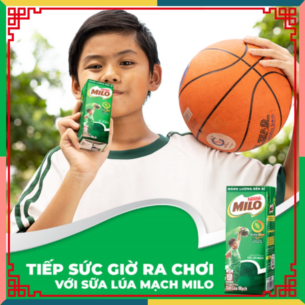 Thùng 48 hộp sữa nước Nestle Milo 180ml/ hộp ( Đại lý Ngọc Toản) mua 7 tặng 1
