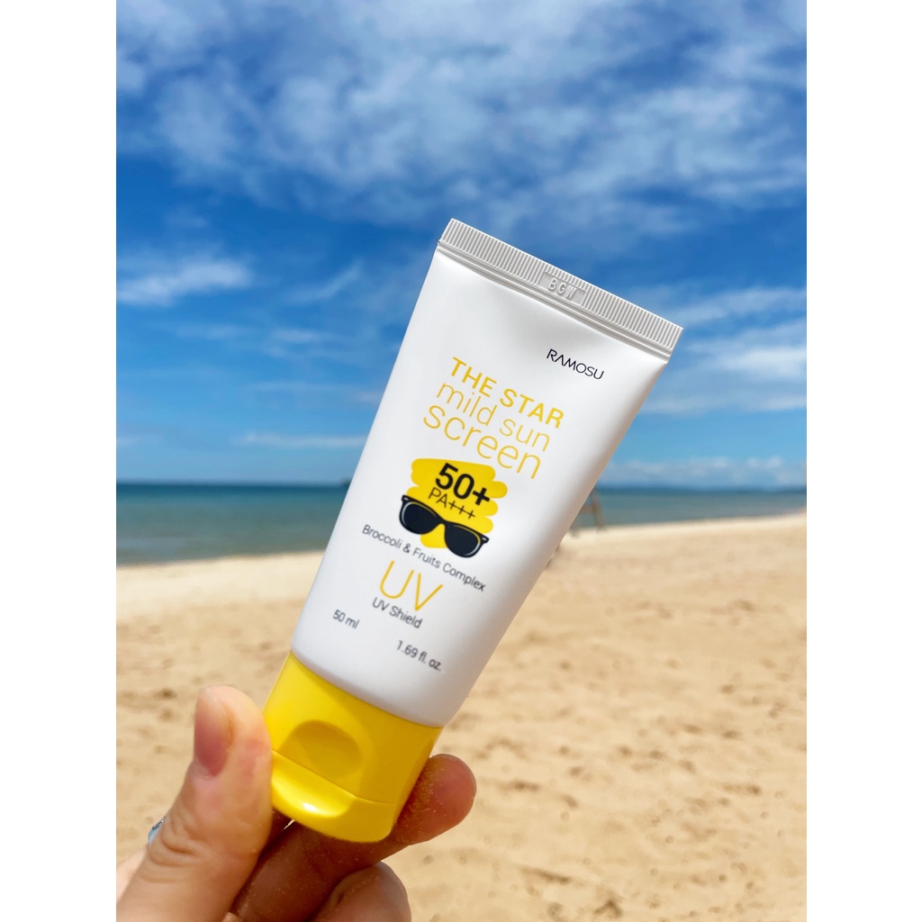 Kem Chống Nắng Hằng Ngày Ramosu Mild Sunscreen 50ml - K2V Shop