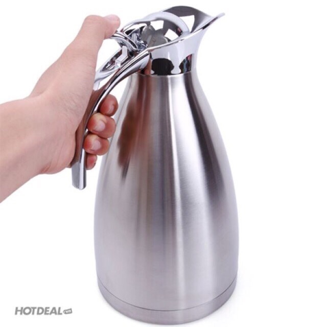 Bình nước Giữ Nhiệt INOX 2 Lớp Cao Cấp 2L
