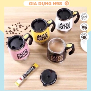 Cốc cà phê tự quấy ⚡HÀNG CAO CẤP⚡ cốc pha cà phê, pha sữa, pha ngũ cốc dinh dưỡng khuấy tự động