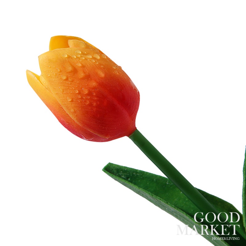 Bó Hoa Tulip Nhân Tạo Mini Bằng PU 20 Màu HGJ402 Dùng Trang Trí Nhà Cửa