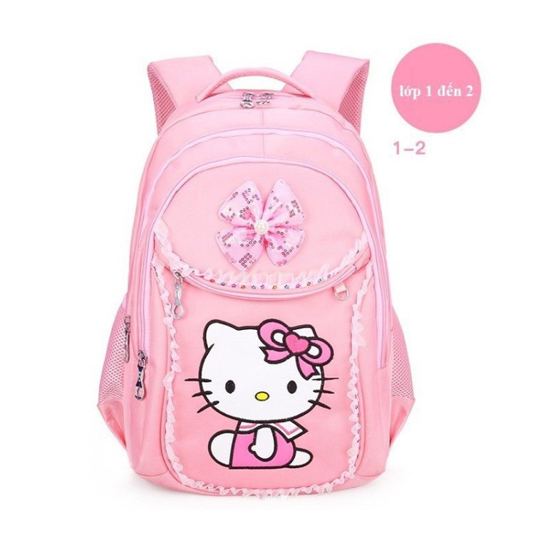 Balo học sinh Hello Kitty dành cho bé cấp 1