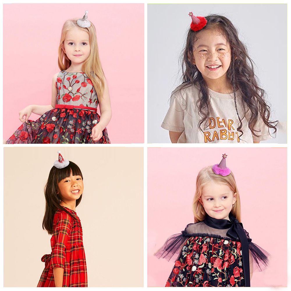 Kẹp Tóc Hình Nón Giáng Sinh Vui Nhộn