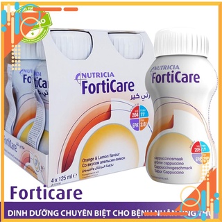 Cao cấp sữa forticare vị capuchino 1 lốc 4 chai