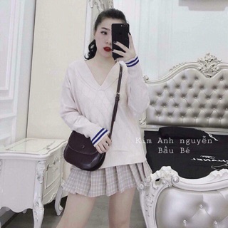 Áo len mặc đc 2 kiểu