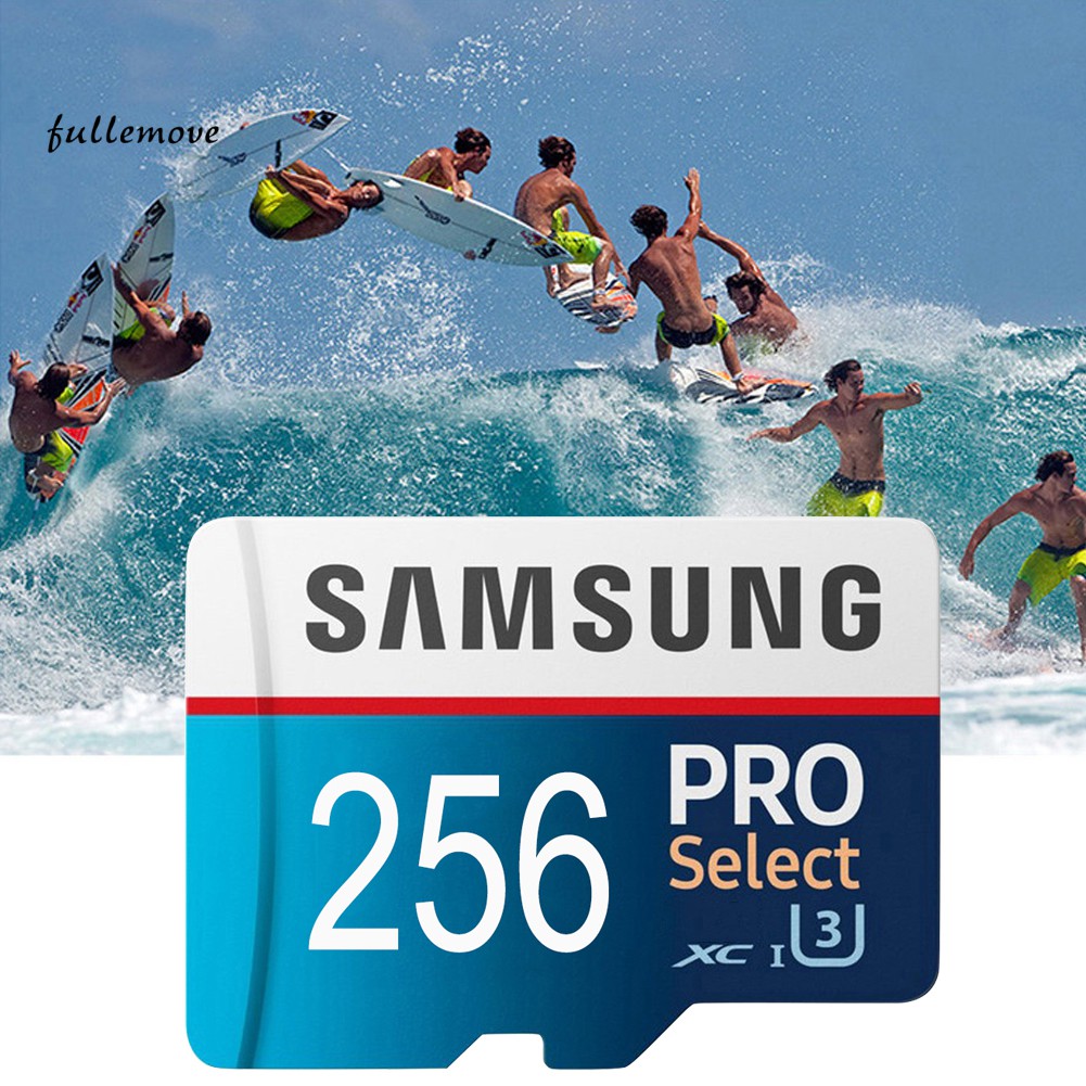Thẻ nhớ Samsung PRO 16/128/256GB tốc độ cao dùng trong điện thoại/DVR trên xe hơi