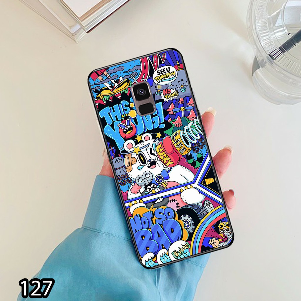 Ốp lưng Samsung A6-2018/A6 Plus/A8-2018/A8 Plus in hình Tranh hoạt hình siêu đẹp, lạ_KINGSTORE.HN_Ốp SS A6/A6P/A8/A8P