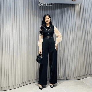Jump suông cổ đức tay phối CCHAT