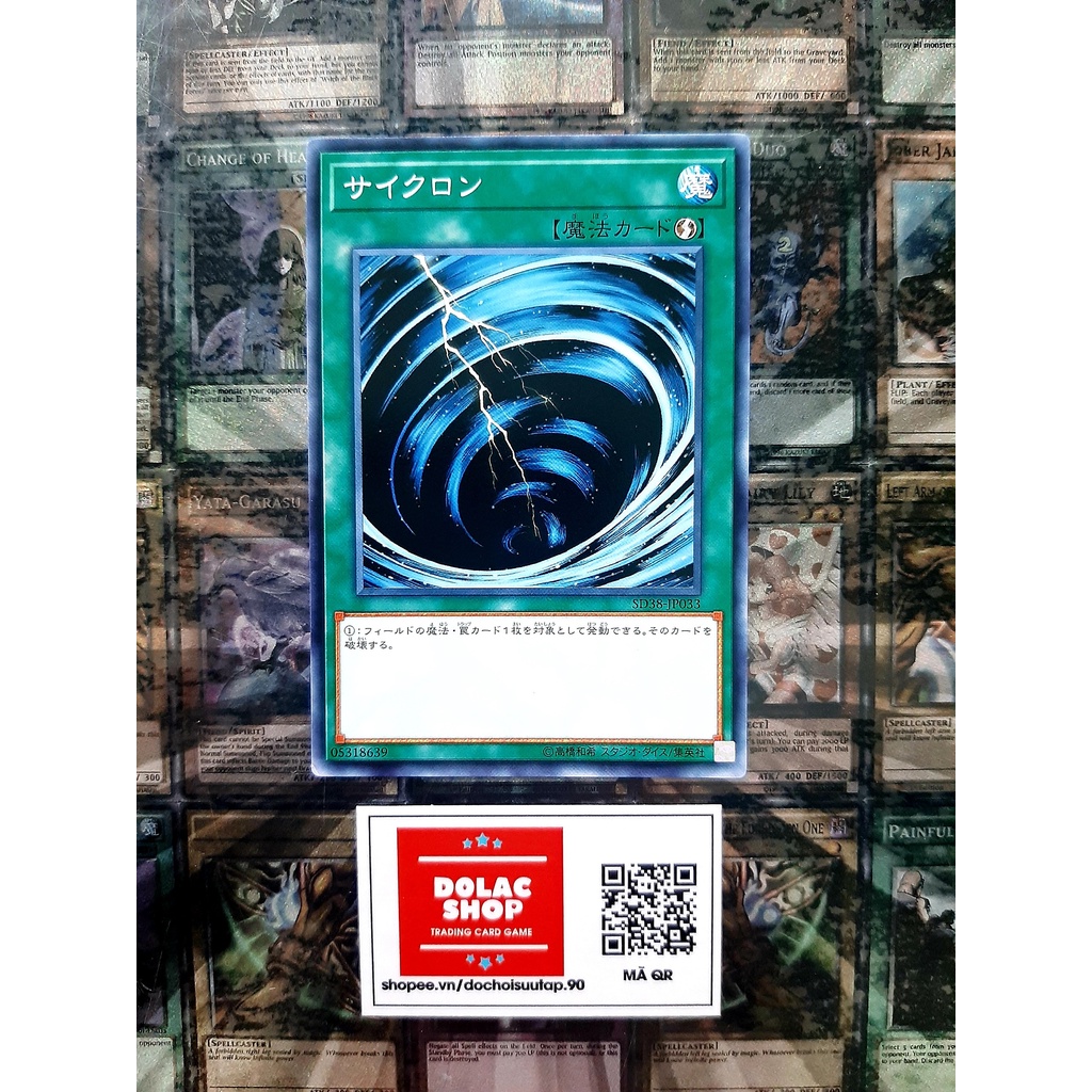 Thẻ Bài Mint90 Yugioh Spell Mystical Space Typhoon - Common