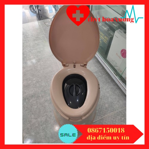 [giá tốt]Bô vệ sinh cho người già, toilet di động nhựa cao cấp cho người bệnh