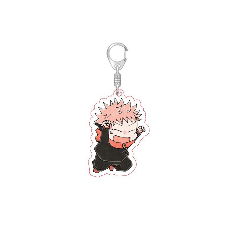 ( Mica trong acrylic ) Móc khóa anime CHÚ THUẬT HỒI CHIẾN JUJUTSU KAISEN mẫu mới chibi anime xinh xắn