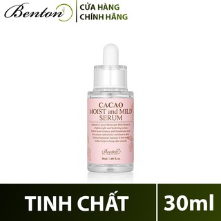 Tinh chất dưỡng ẩm sâu từ cacao Benton Cacao Moist And Mild Serum 30ml